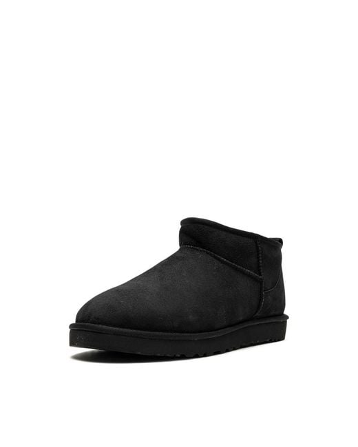 Ugg Black Classic Ultra Mini Boot for men
