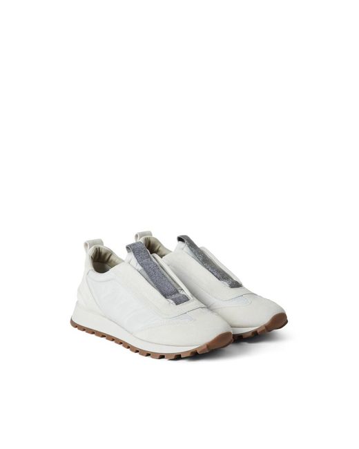 Brunello Cucinelli White Trainers
