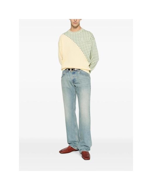 Versace Natural Neutrals Sweaters & Knitwear for men