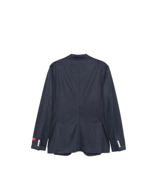 Isaia Blue Jackets for men