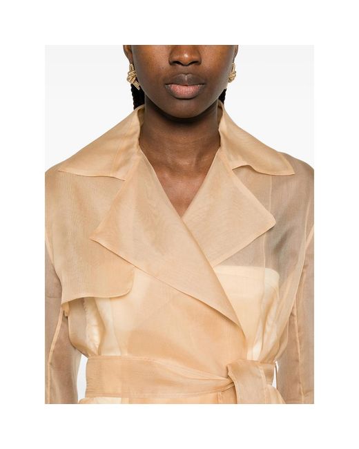 Antonelli Natural Belted Coat
