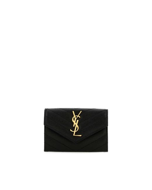 Saint Laurent Black Wallets & Purses