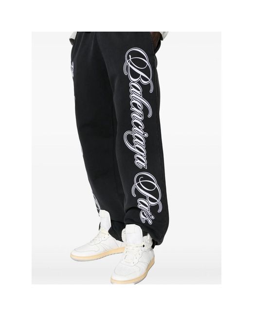 Balenciaga Black Trousers for men