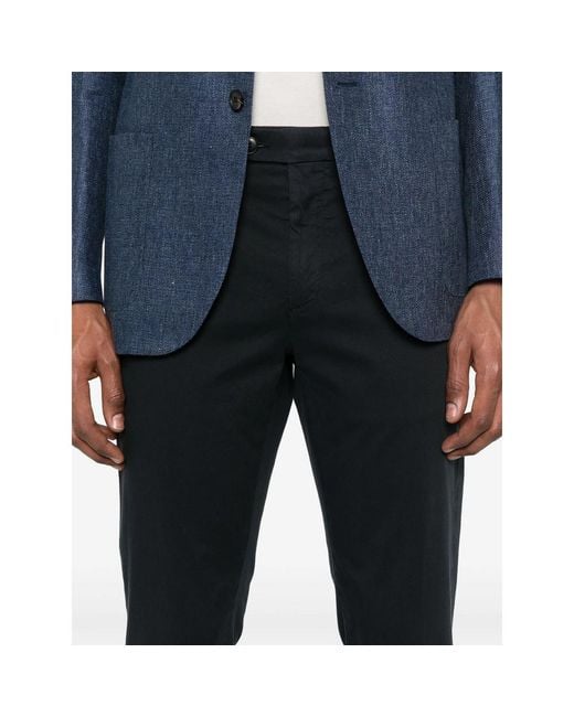 Canali Blue Pants for men