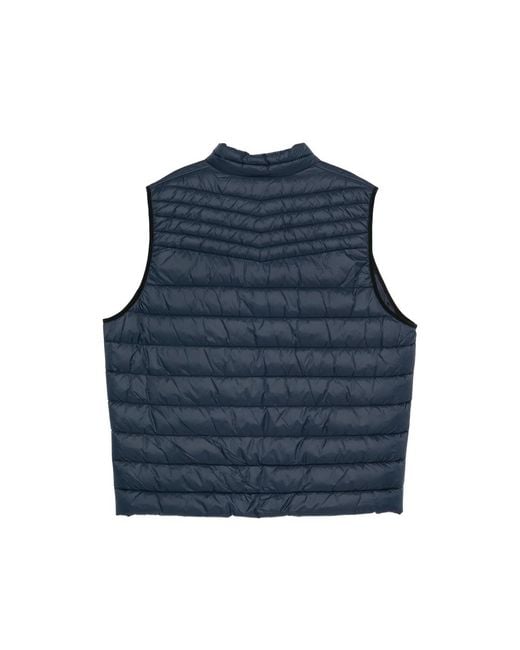 Boss Blue Vests for men