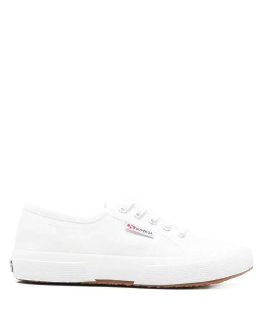 Superga White The Classic 2750 Sneakers