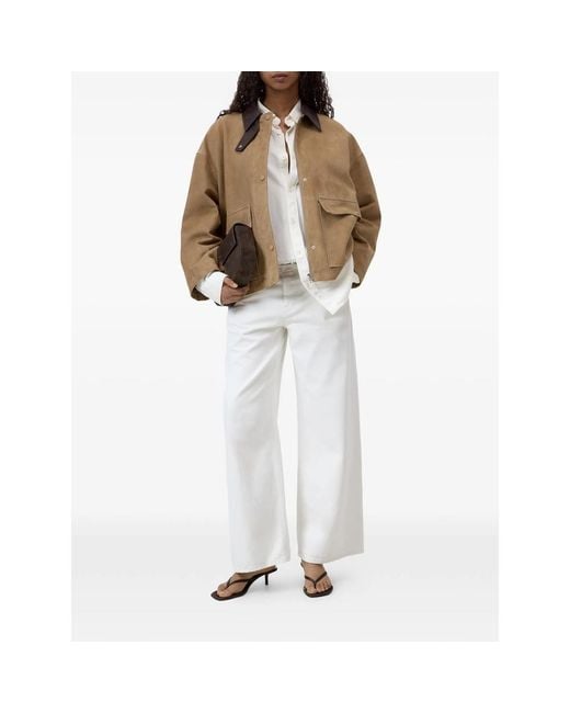 Closed Natural Suede Leather Jacket
