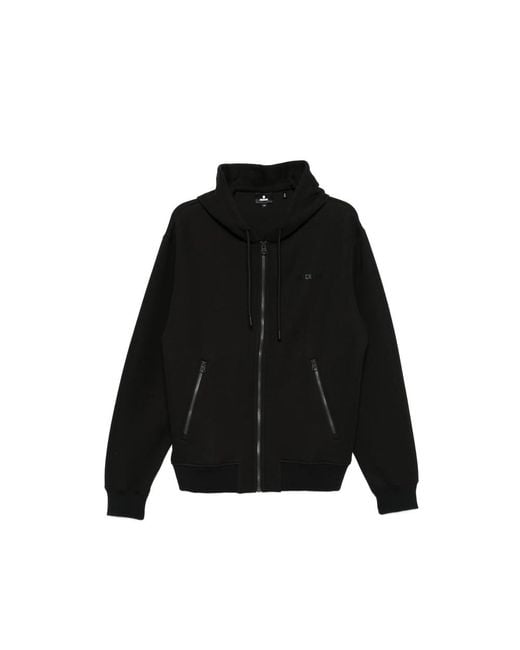 Mackage Black Zip Hoodie for men