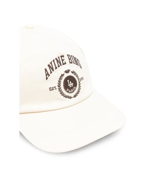Anine Bing White Jeremy Hat