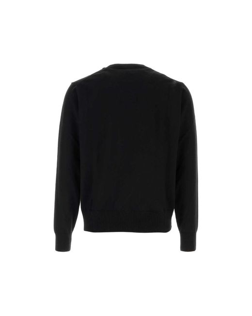 Vivienne Westwood Black Alex Orb-Embroidered Sweater for men