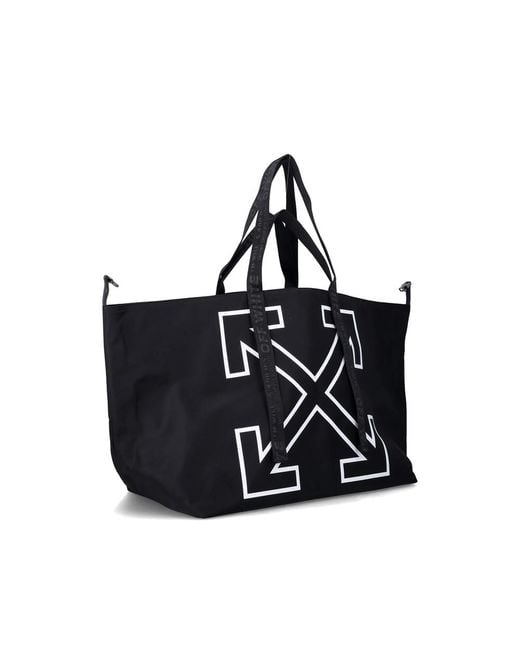 Off-White c/o Virgil Abloh Black Tote Bags for men
