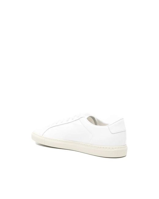 Common Projects White Achilles Lace-Up Sneakers for men