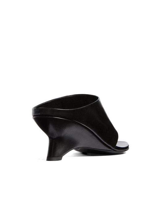 Khaite Black Marlow Mules