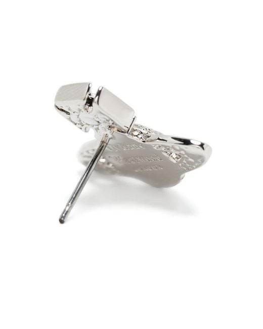 Vivienne Westwood Metallic Orb Crystal-Embellished Stud Earrings