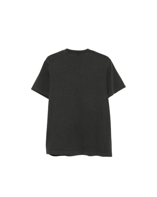 Entire studios Black Crew-Neck Short-Sleeve T-Shirt for men