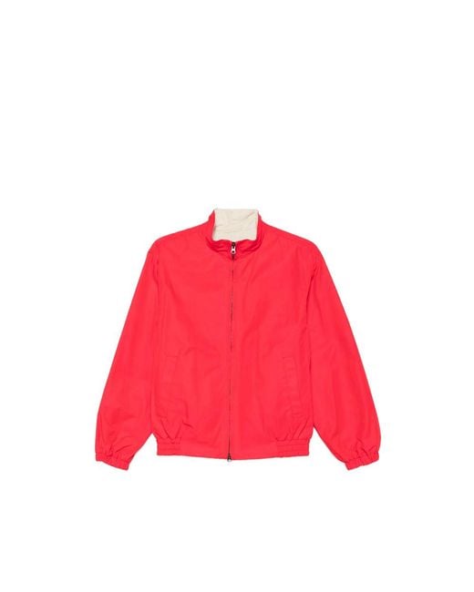 Low Classic Red Reversible Zip Jacket
