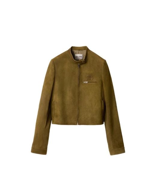 Miu Miu Green Jackets