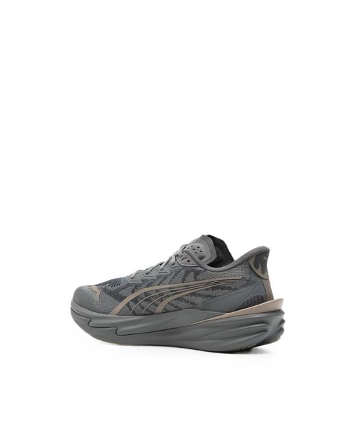 PUMA Gray Deviate Nitro 4 Sneakers for men