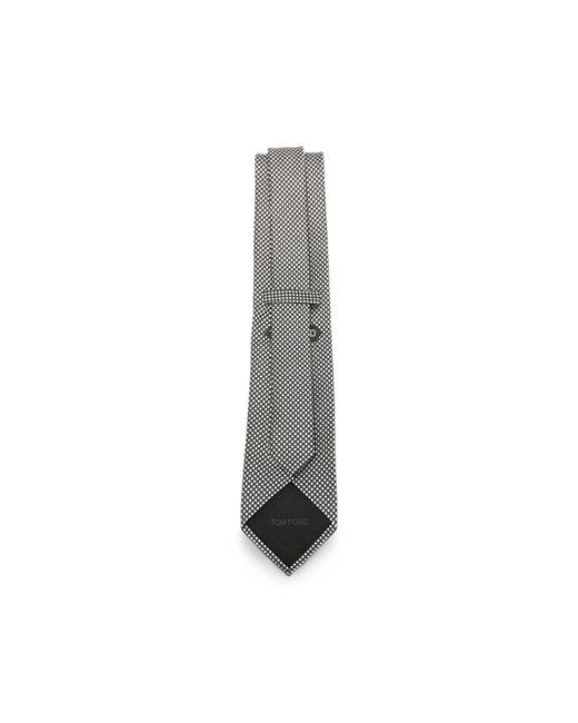 Tom Ford Gray Ties And Bow Ties for men