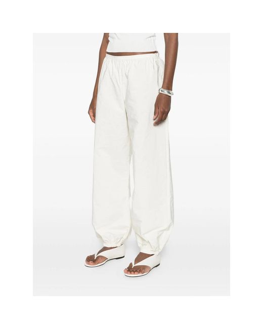 Paloma Wool White Boza Tapered Trousers