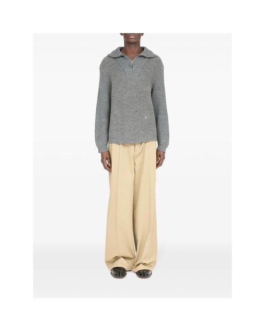 Maison Margiela Gray Sweaters & Knitwear for men