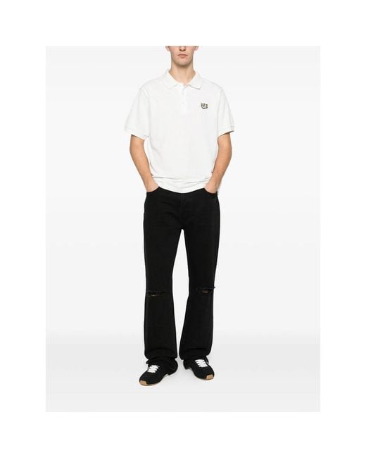 KENZO White Polo Shirts for men