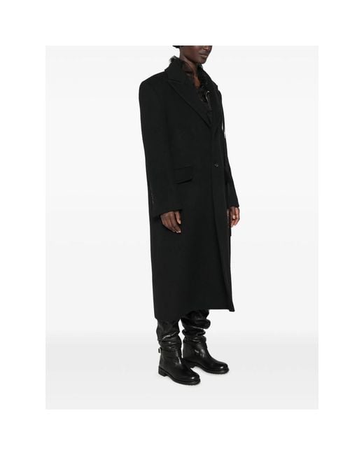 Ann Demeulemeester Black Coats