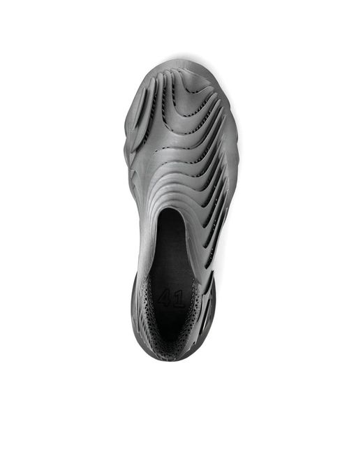 ALIVEFORM Gray Stratum Fang Trainers for men