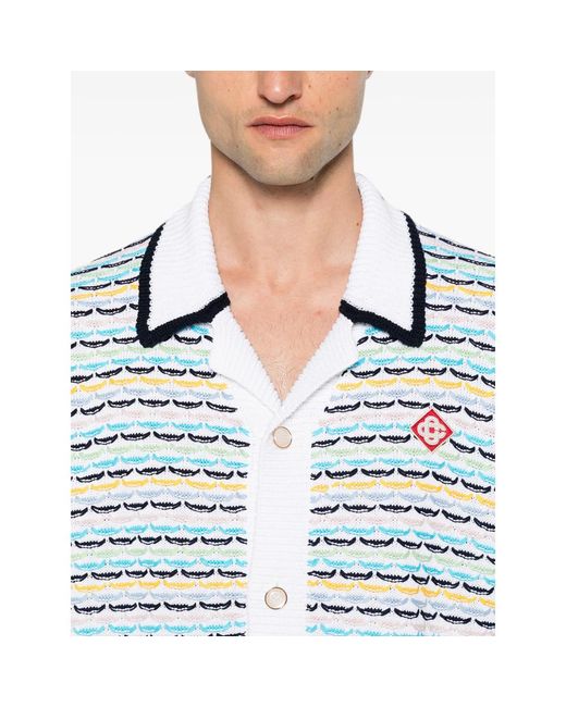 Casablanca Blue Shirts for men
