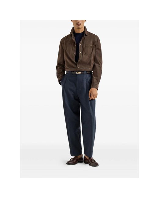 Brunello Cucinelli Brown Jackets for men