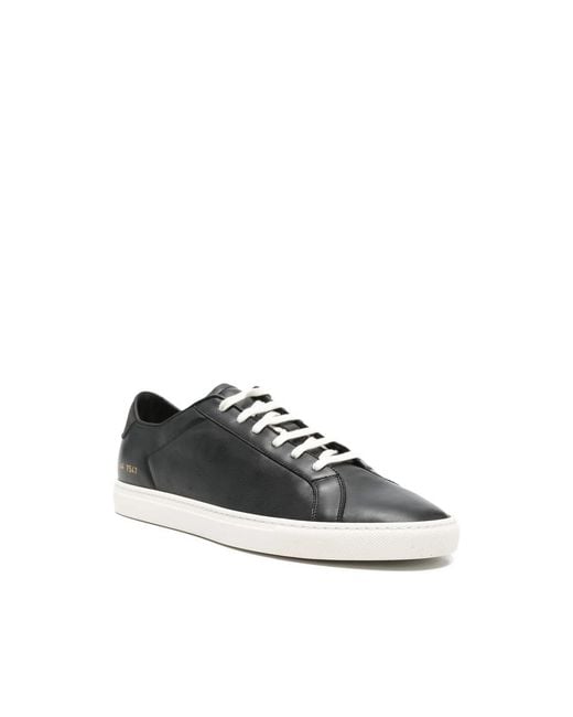 Common Projects Black Lace-Up Sneakers for men