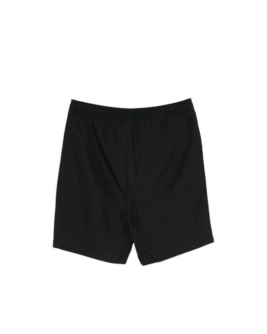 Calvin Klein Black Patch Pocket Shorts for men