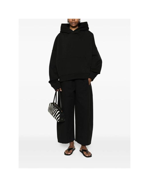 Entire studios Black Loft Drawstring Trousers