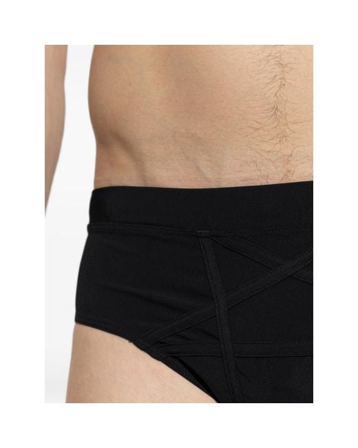 Rick Owens Black Beachwear for men