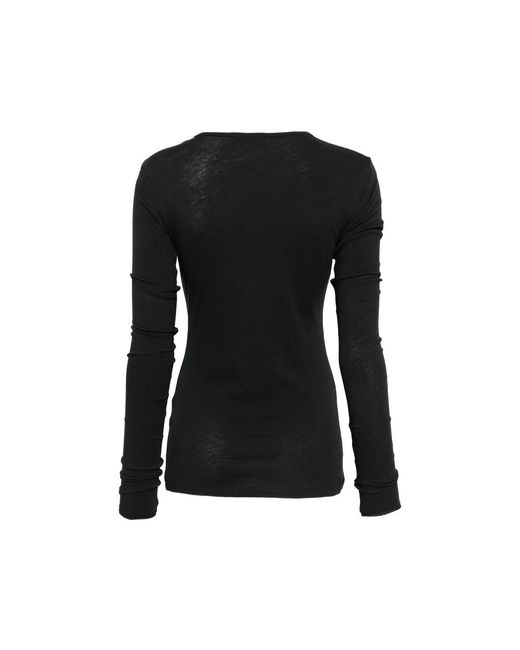 Entire studios Black Long-Sleeve T-Shirt for men