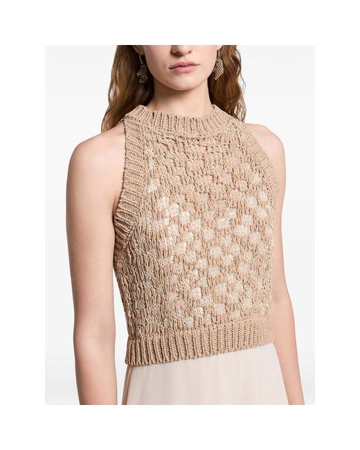 Peserico Natural Neutrals Dresses