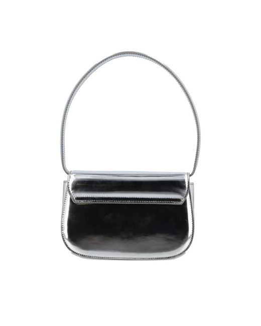 DIESEL Black Tote Bags