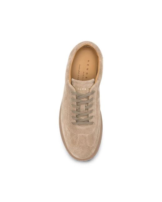 Henderson Natural Suede Sneakers