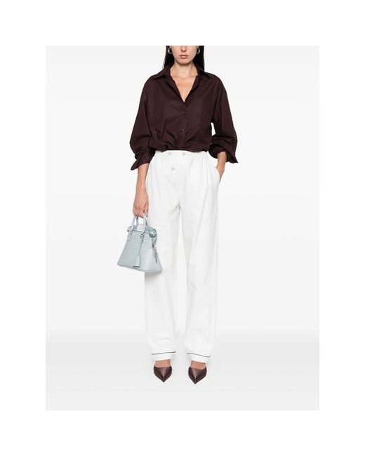 Prada White Trousers