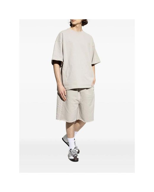 Adidas X Entire Studios Gray X Entire Studios Side-Pocket Shorts for men
