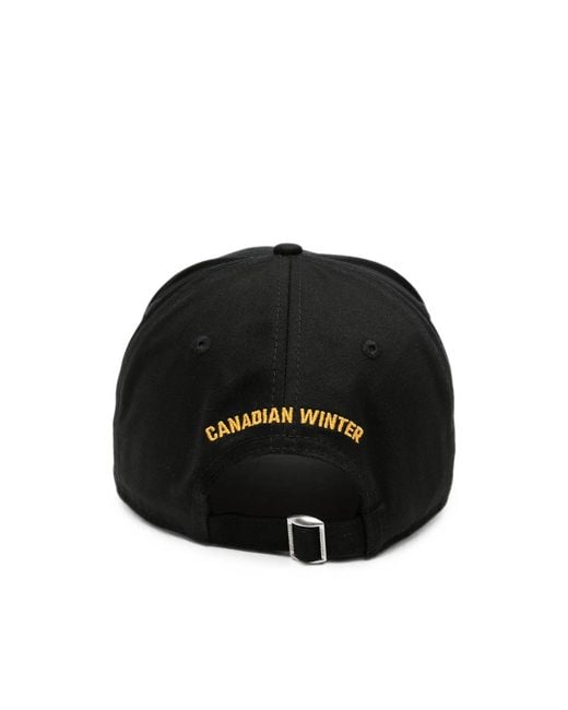 DSquared² Black Hats for men