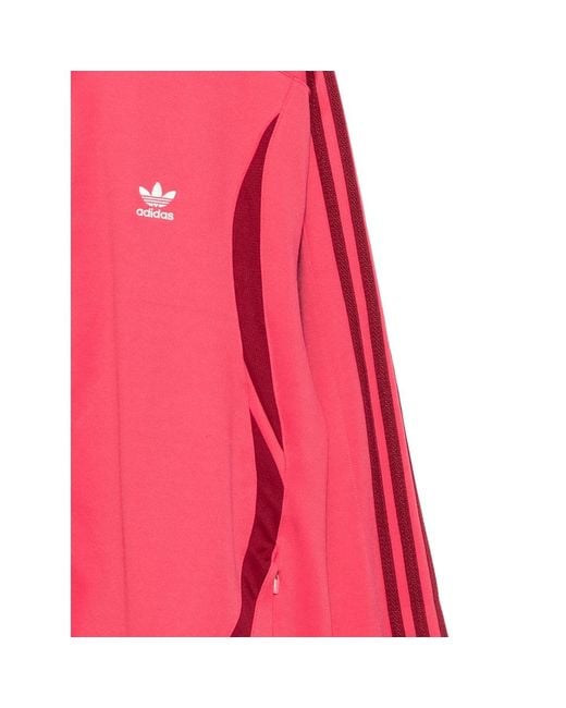 Adidas Pink Wales Bonner Stripe-Detail Track Sweater for men