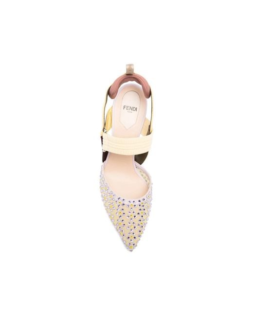 Fendi Metallic Neutrals Shoes