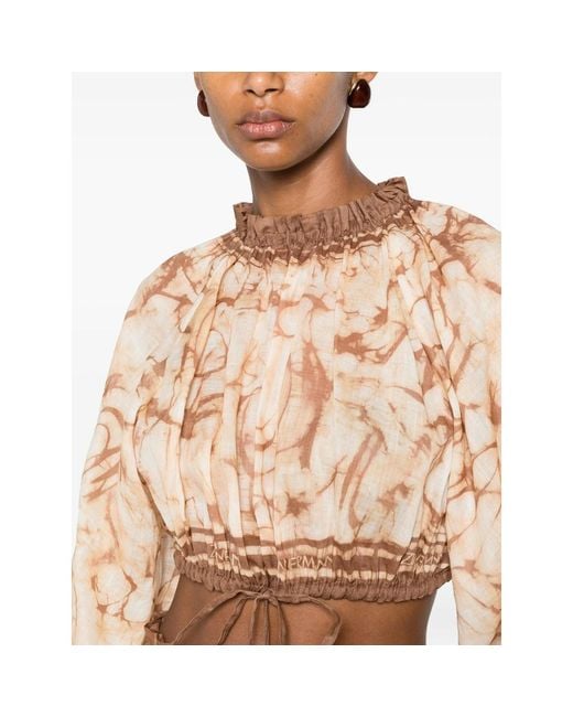 Zimmermann Natural Neutrals Tops