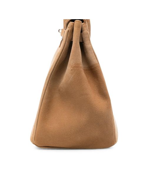 ANOTHER CHANCE Natural Logo-Patch Buckled Tote Bag for men