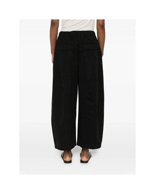 Entire studios Black Loft Drawstring Trousers