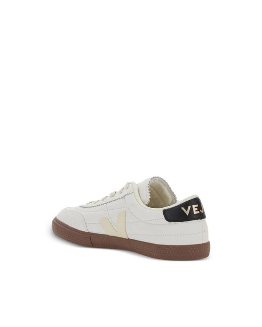 Veja White Panenka Leather Sneakers for men
