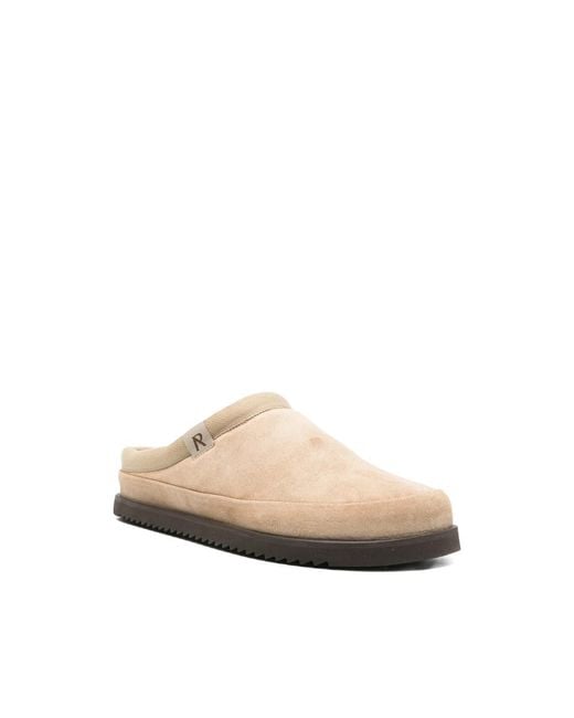 Represent Natural Slip-On Trainers Neutral Suede for men