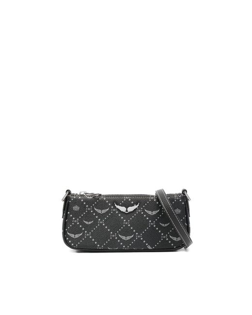Zadig & Voltaire Black Z Star Logo Mini Bag