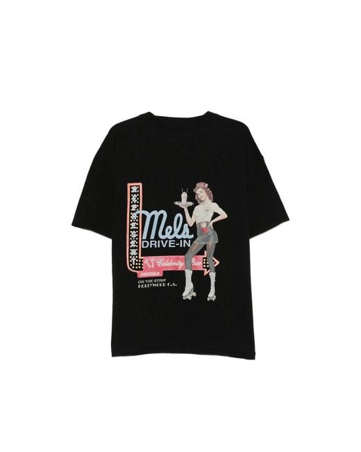 Represent Black T-Shirt With Chest Pocket for men